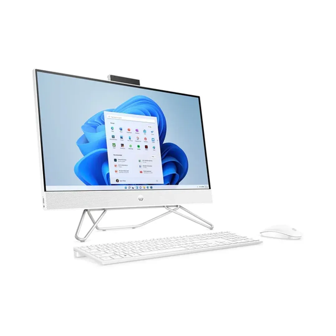 HP 24 All-in-One PC, Intel Core i3-1115G4, 4GB RAM, 256GB SSD