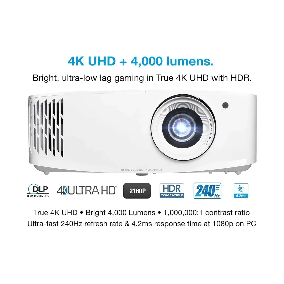 UHD38x - Bright, 4K UHD gaming and home entertainment projector