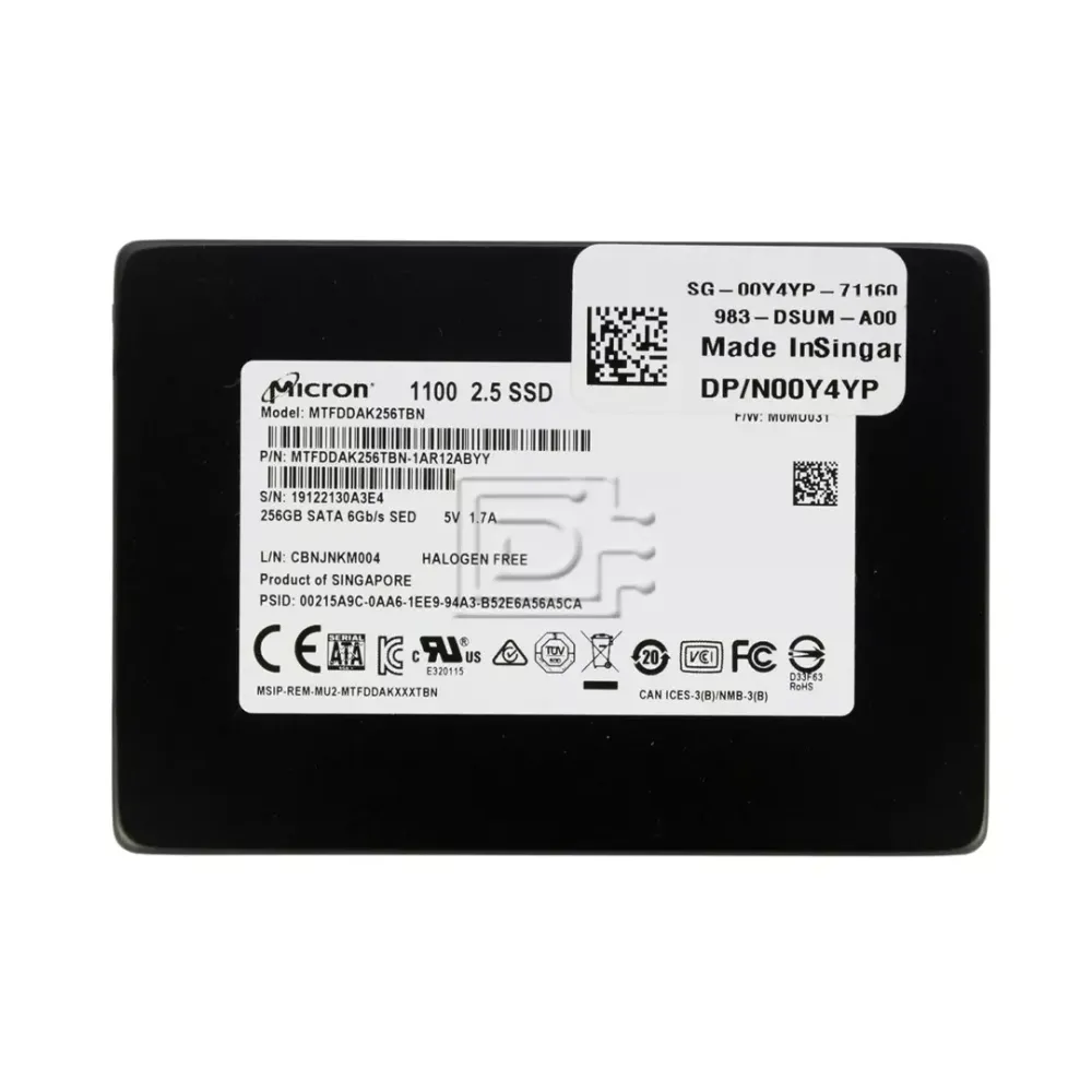 Micron 内蔵SSD 1100 512GB 256GB TLC SATA 6Gbps (PLP) M.2 2280 PC